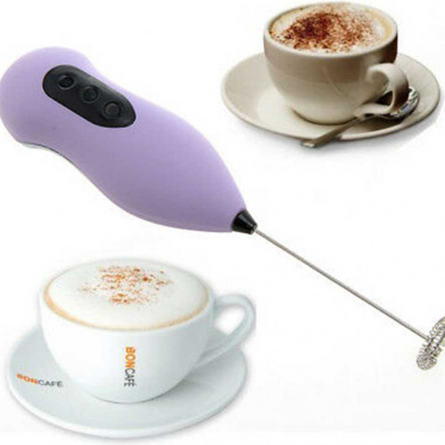 Hand Mixer Coffee Foam Maker - Black